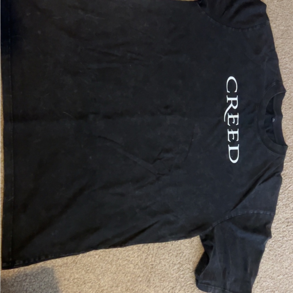 Creed Classic Black Short Sleeve Tee